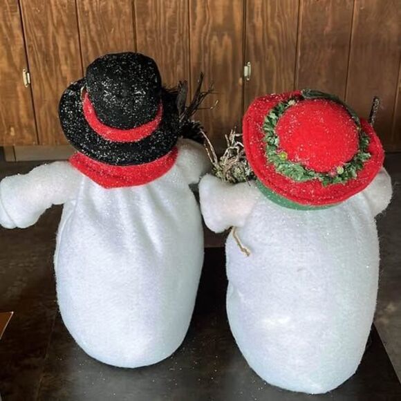 Vintage Style Decorative Snow People - Picture 4 of 5